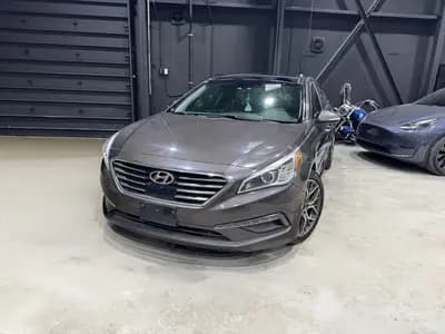 2016 Hyundai Sonata Limited in Brown with Black interior
