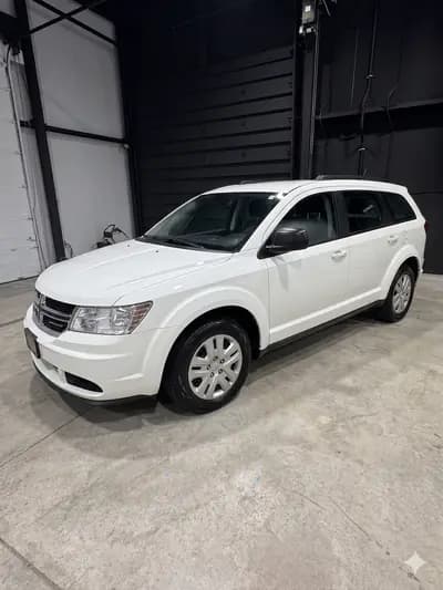 2017 Dodge Journey CVP in White with Black interior