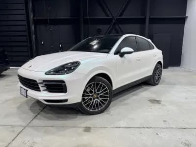 2021 Porsche Cayenne Base in Pearl White with Black interior