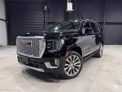local vehicle 2024 GMC Yukon Denali in Black with Black interior